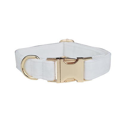 Velvet Collection Dog Collar with Custom Engraving