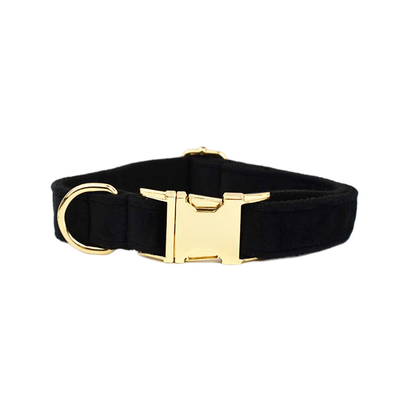 Velvet Collection Dog Collar with Custom Engraving