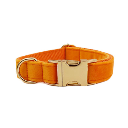Velvet Collection Dog Collar with Custom Engraving