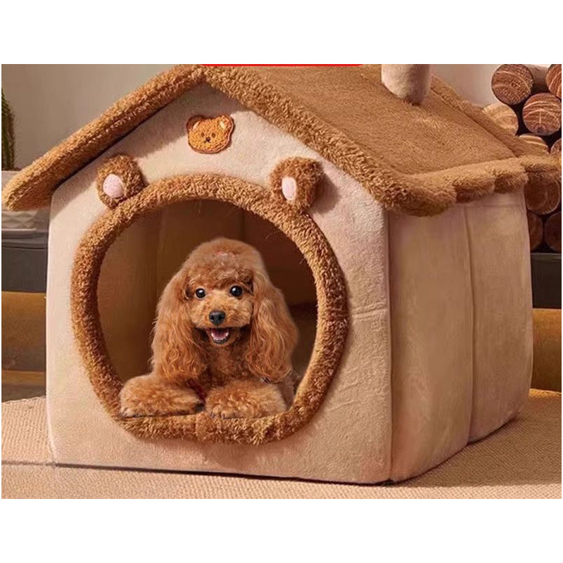 Four season universal detachable and washable dog kennel