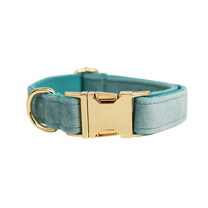 Velvet Collection Dog Collar with Custom Engraving