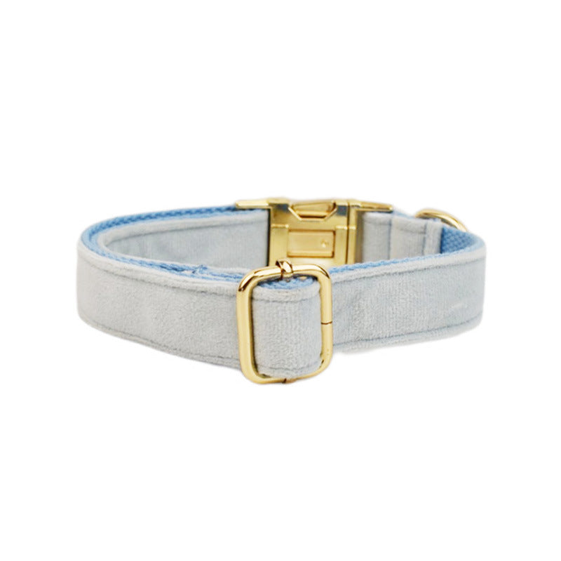 Velvet Collection Dog Collar with Custom Engraving