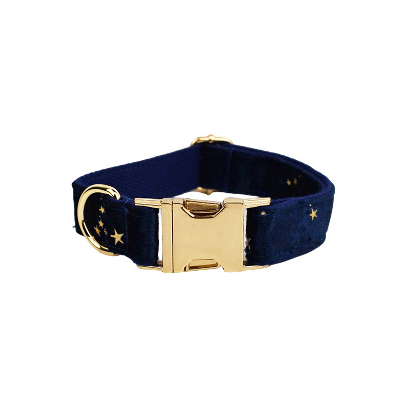 Velvet Collection Dog Collar with Custom Engraving