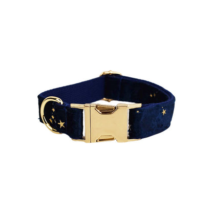 Velvet Collection Dog Collar with Custom Engraving
