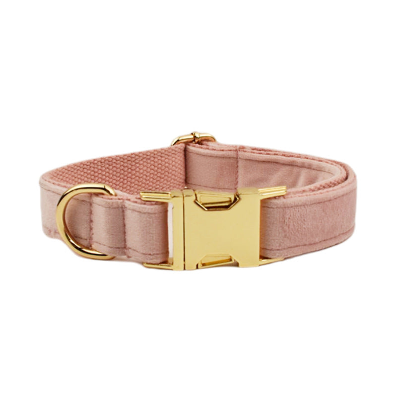 Velvet Collection Dog Collar with Custom Engraving